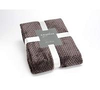 Plaid Damier, en polyester, hauteur 170x130 cm, Amadeus