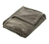 Plaid Damier new kaki 130x170 cm - - Vert - Polyester