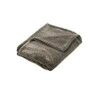 Plaid Damier new kaki 130x170 cm - Amadeus - Vert - Polyester Vert G