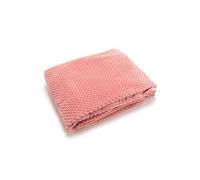 Plaid Damier rose 130x170 - Amadeus - Rose - Polyester Rose G