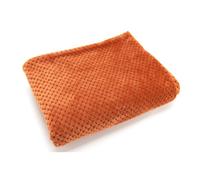 Plaid Damier Terracotta 130x170 - Amadeus