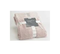 Plaid damier vieux rose 170x240 cm - - Rose - Polyester