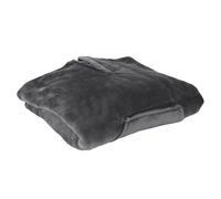 Plaid Déco "Poncho" 130x170cm Gris