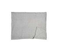 Plaid Doux en Microfibre Gris Clair 150x200cm - LUXEL - ALTOBUY Gris G