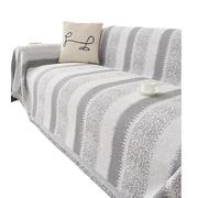 Plaid Doux,Plaid Couverture Sofa Covers Home Living Room Sofas Cloth Cover Sofa Blanket Sofa Towel Furniture Cover Indoor Double Sided Use(Gray,90x90cm)