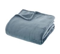 Plaid Doux Uni "Flanel" 180x230cm Orage