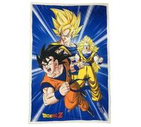 Plaid - DRAGON BALL Z - 100x150cm - Bleu - Synthétique - Rectangulaire