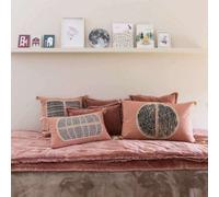 Plaid En Coton Rose 135x200 Cm