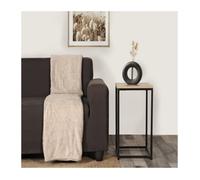 Plaid en Flanelle à Motif Reliefé Géométrique, Beige, 220x240cm, Polyester - Atout Ciel