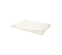 Plaid en Gaze de Coton Blanc Craie 120x150cm - CMP_Drop