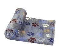 Plaid en polaire Nobby Pet Lissi Gris 75 cm