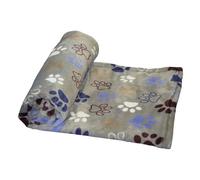 Plaid en polaire Nobby Pet Lissi Gris 75 cm