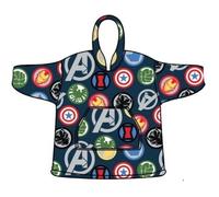Plaid Enfant - Avengers - Taille Unique 7 à 14 ans - Doux - Confortable - Lavable en machine