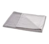 Plaid enfant rétro gris 100x75 cm - Amadeus - Gris - Polyester Gris G