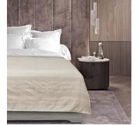 Plaid enroulable - DOUCEUR D'INTERIEUR - Lucile - Vert sauge - 180 x 220 cm - Polycoton