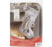 PLAID ENTERPRISES Bucilla Kit de chaussette de Noël en feutre motif élégant