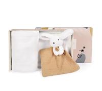 Plaid et Doudou - DOUDOU ET COMPAGNIE - Happy Wild - Bébé - Beige foncé - Autres motifs