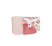 Plaid et Doudou Happy Boho Rose - Paris
