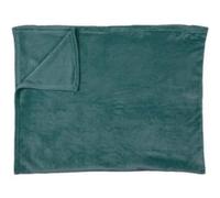 AltoBuy Plaid Flanelle 125x150cm Uni Bleu Canard