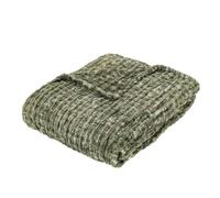 Plaid flanelle 3D Vert Atmosphera Viggo 125x150 cm
