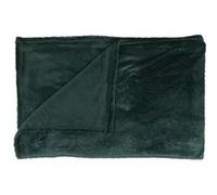 HOME DECO FACTORY CMP Plaid Motif en Relief Vert Sapin/Dimensions : 150 x 200 cm