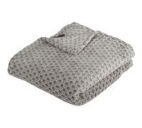 Plaid Flanelle Imprimé Otto 125 x 150 cm - Gris Neutre G