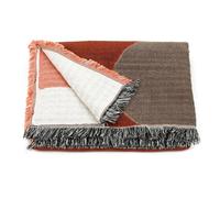 Plaid géométrique coton