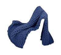 Plaid Grosse Maille, Pelote Laine Grosse Maille Couverture Canapé en Laine Grossière Tissée À La Main, Tricoté Jette pour Lits Chunky tricoté Couverture Tricoté Jeter (I 200 × 200cm)