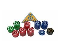 Plaid Hat Games | Ashes Ascendancy Premium Tokens | Acrylic Token Set Accessory for Ashes Ascendancy | 1 to 2 Players | 30 to 60 Minutes