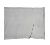 Home Deco Factory - Plaid microfibre Roméo TX0116 150x200 cm Gris clair