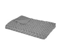 Plaid Imitation Fourrure "Bou 120x160cm Gris