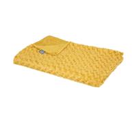 Plaid Imitation Fourrure "Bou 120x160cm Ocre
