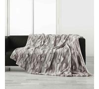 Plaid Imitation Fourrure "Caribou" 180x220cm Naturel