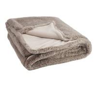 Plaid Imitation Fourrure "Cutie" 130x180cm Gris