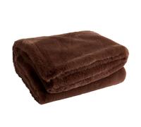 Plaid Imitation Fourrure "Cutie" 130x180cm Marron