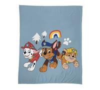 Pat Patrouille Hug Plaid Enfant | 100% Polyester | Oeko-TEX | 125x150 cm | Imprimé Garçon | Bleu