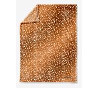 VERTBAUDET Couverture imprimé Polaire Marron imprimé 100x150