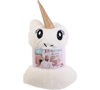 Plaid - Licorne - Avec capuche - Enfant - Doux - 90x110cm - Chambre enfant