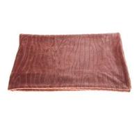 Plaid Lou bois de rose 130x170 cm - Amadeus - Rose - Polyester