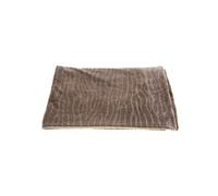 Plaid Lou Taupe 130x170 cm - - Marron - Polyester