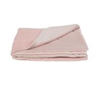 Plaid lou vieux rose 130x170 cm