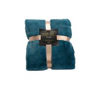 Plaid Luxe 130 x 170 cm Vert Émeraude