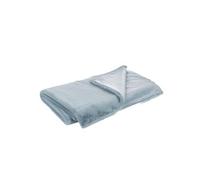 Plaid luxe bleu glacier 130x170 cm - Amadeus - Bleu - Polyester Bleu G