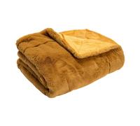 Plaid luxe camel 130x170 cm