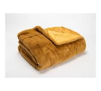 Amadeus - Plaid Luxe Camel - Polyester - 130 x 170 cm