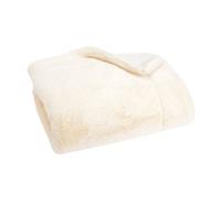 Plaid Luxe crème doublé en polyester 170x240 cm 2.00x170.00 cm