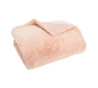 Plaid Luxe rose 170x240 cm polyester 0.01x170.00 cm