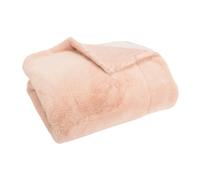 Amadeus Plaid Luxe doublé en polyester vieux rose 130x170 cm