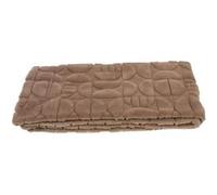 Plaid mae taupe 130x170 cm - Amadeus - Marron - Polyester
