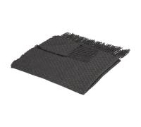 Plaid Maille "Deep Soul" 130x180cm Gris Foncé